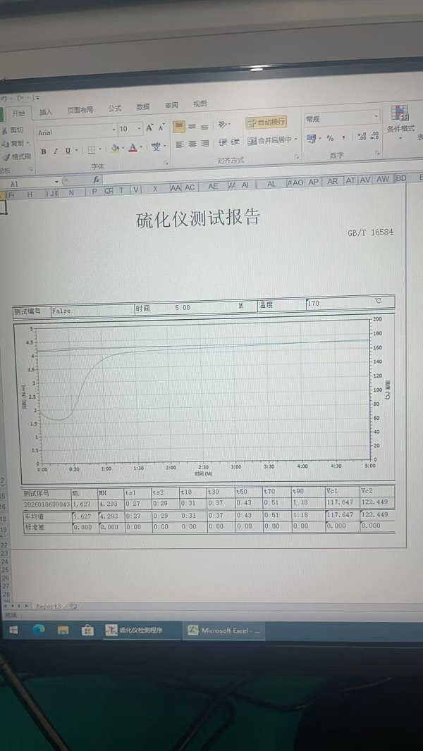 Vores nye maskiner til test af gummiprøver