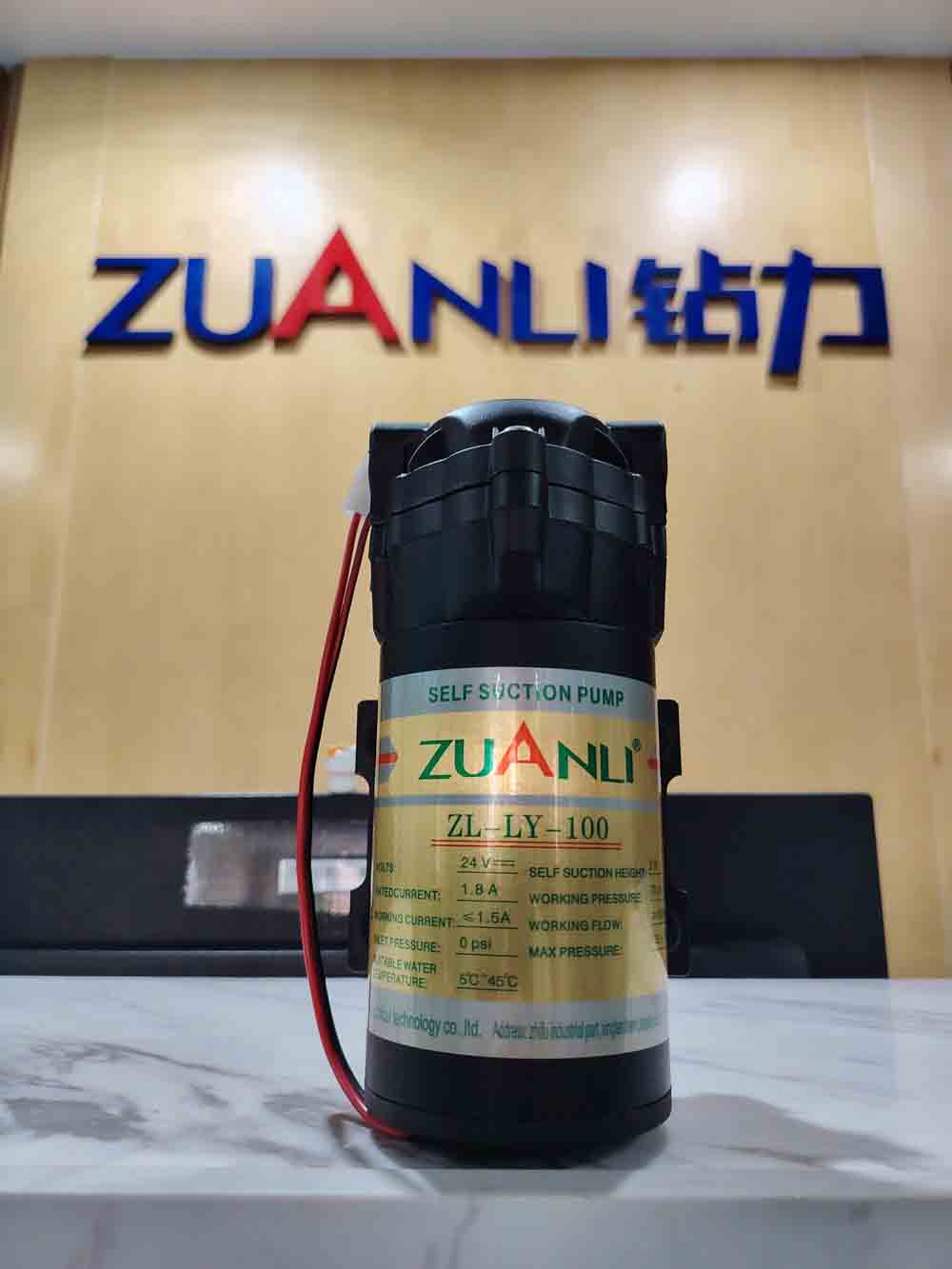 Zuanli PowerBoost 100-GPD pumpe